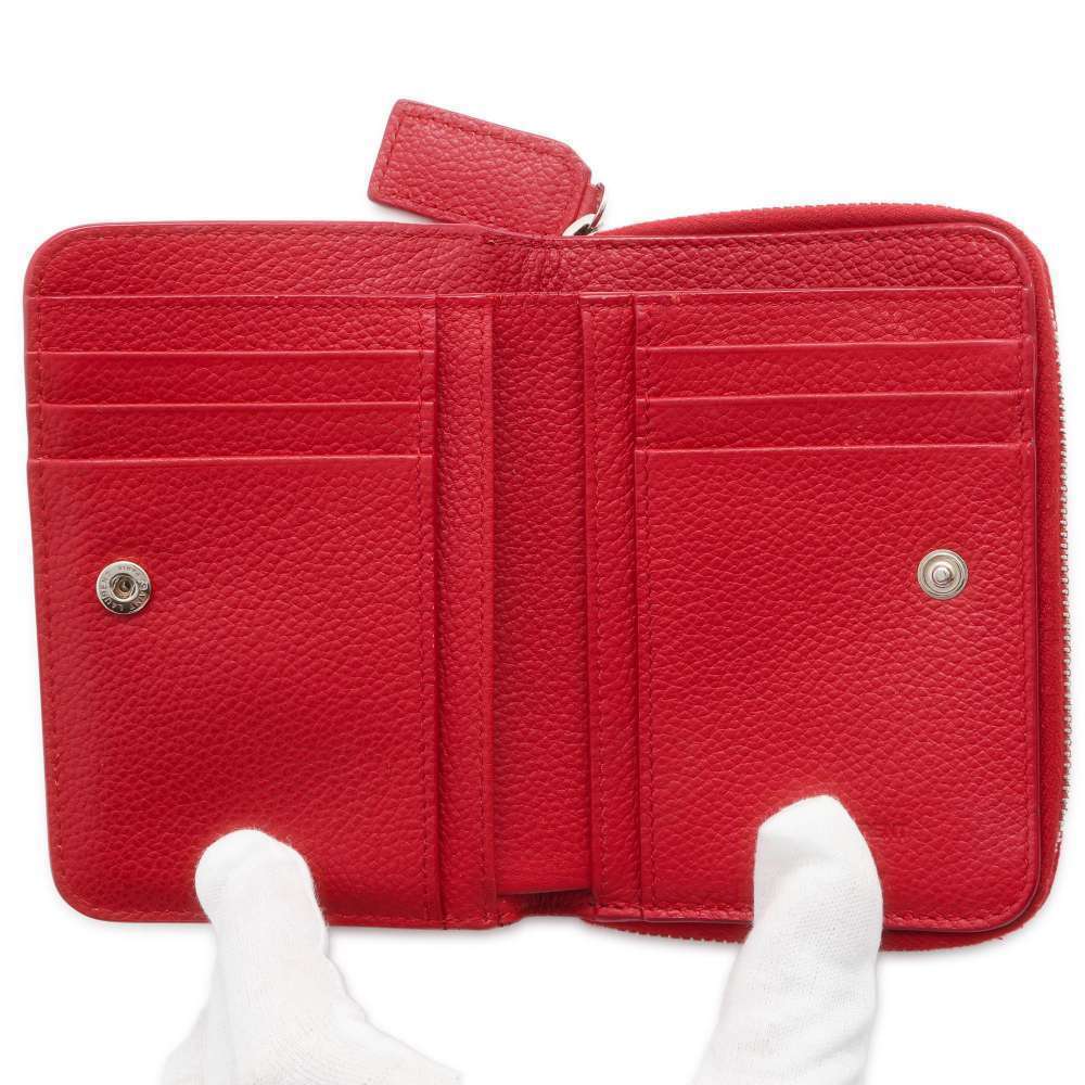 Saint Laurent Paris Bi fold Wallet Compact Leather - Picture 4 of 14